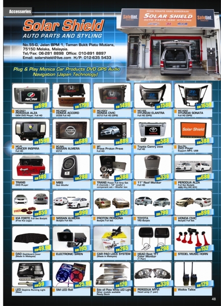 Solar Shield Auto Parts And Styling